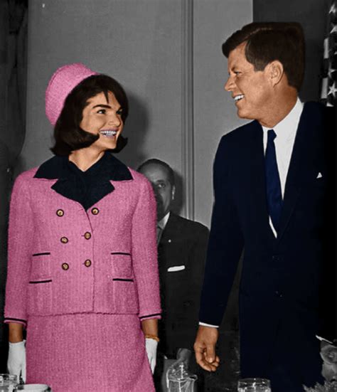 jackie kennedy pink chanel|jackie kennedy funeral dress.